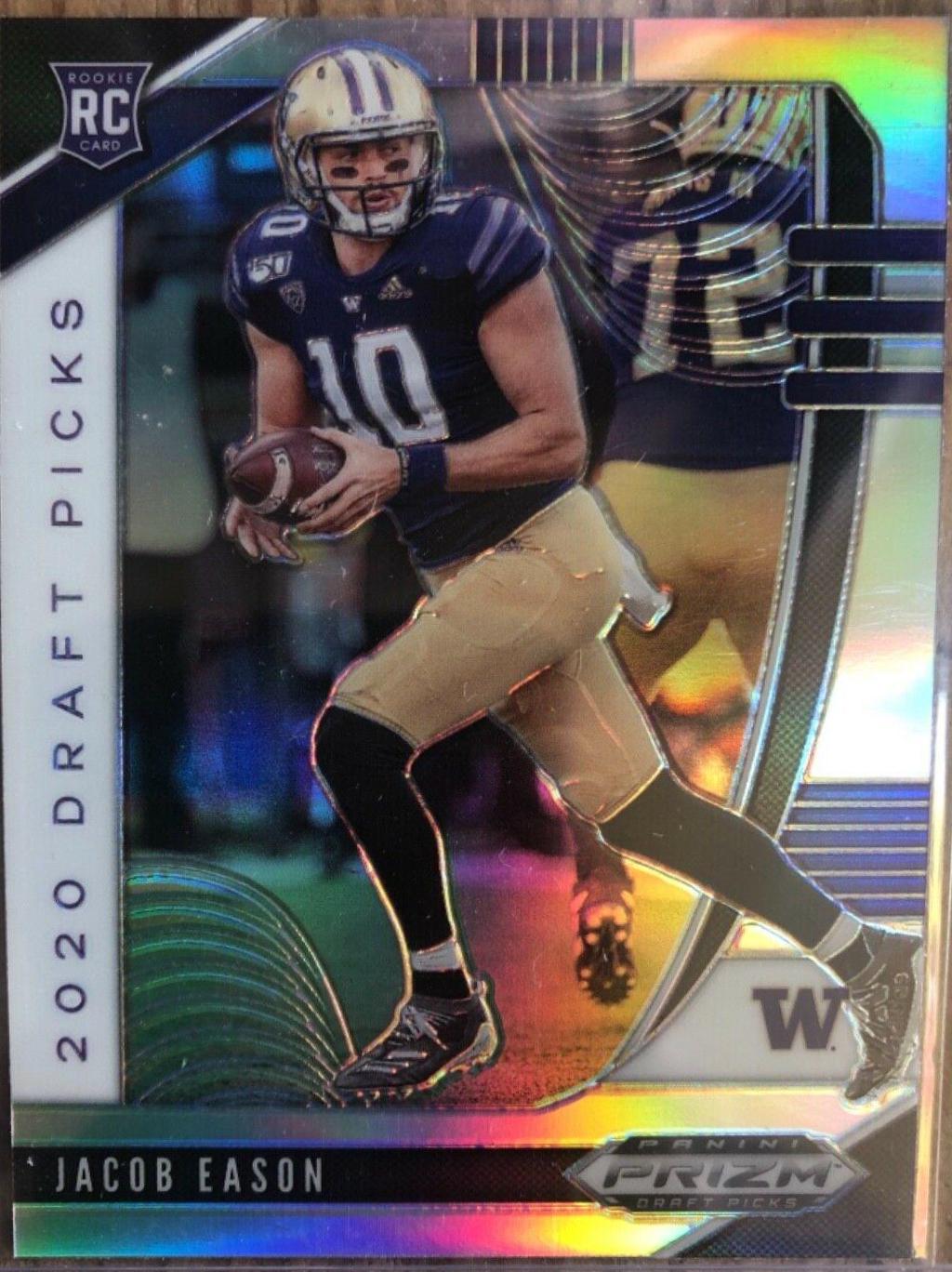 Jacob Eason [Silver Prizm] #115