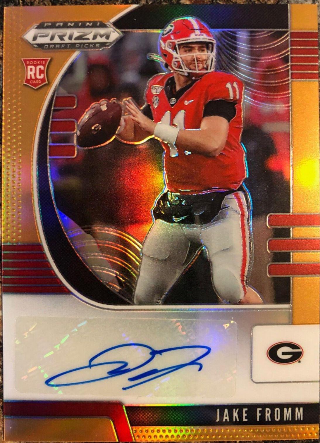 Jake Fromm [Autograph Orange Prizm] #111