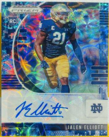 Jalen Elliott [Autograph Camo Prizm] #187