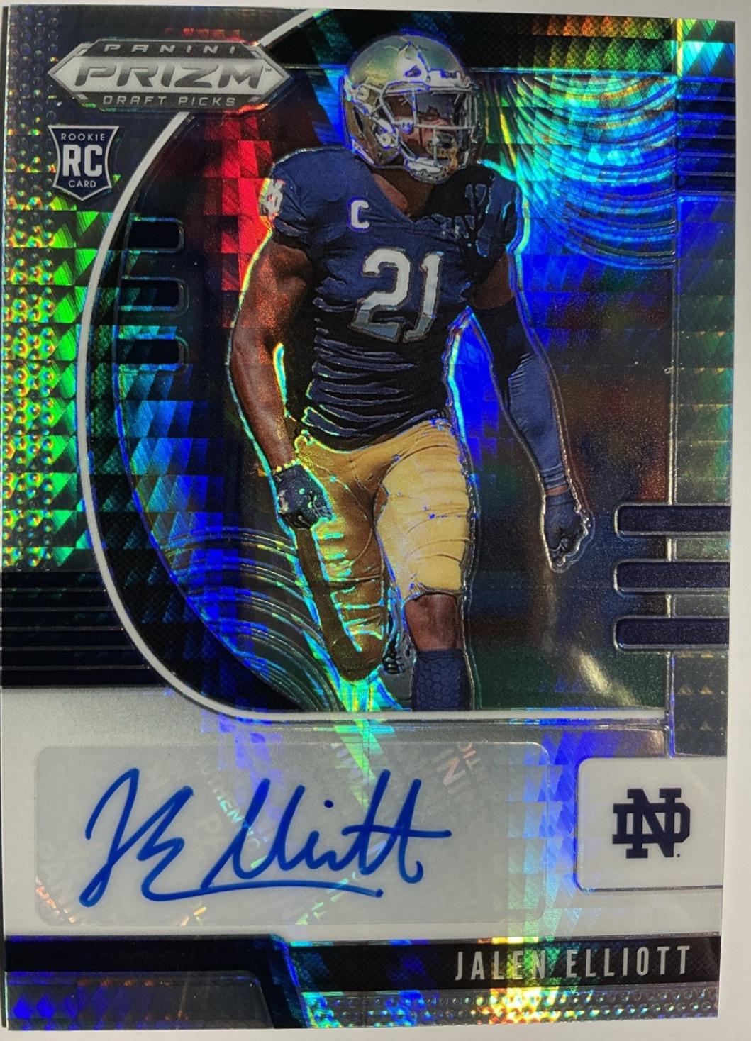 Jalen Elliott [Autograph Hyper Prizm] #187