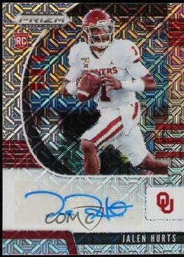 Jalen Hurts [Autograph Mojo Prizm] #129