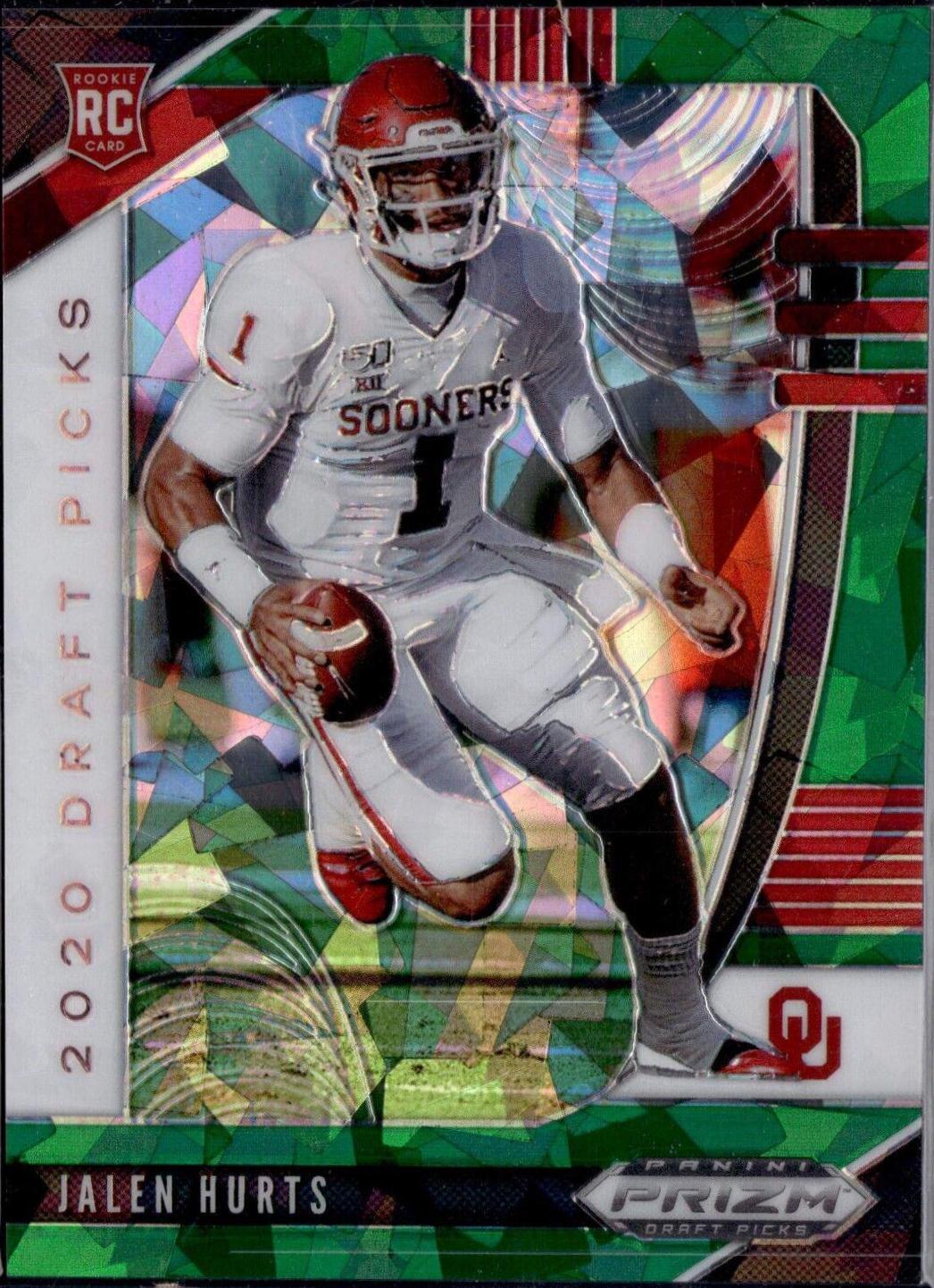 Jalen Hurts [Green Ice Prizm] #129
