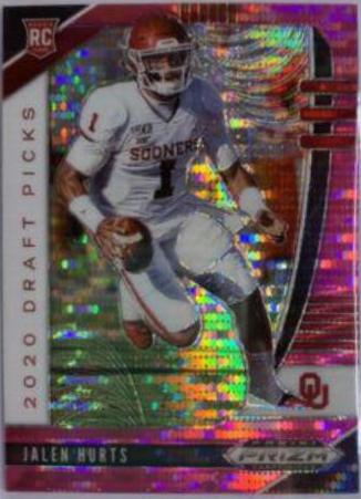 Jalen Hurts [Pink Pulsar Prizm] #129