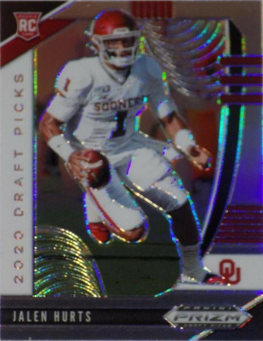 Jalen Hurts [Silver Prizm] #129