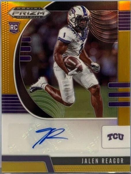 Jalen Reagor [Autograph Gold Prizm] #117