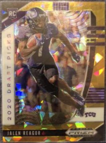 Jalen Reagor [Gold Ice Prizm] #117