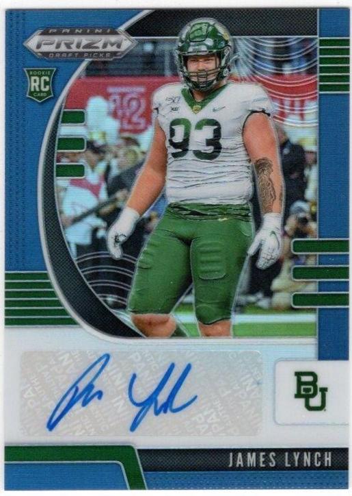 James Lynch [Autograph Blue Prizm] #265