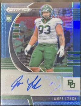 James Lynch [Autograph Carolina Blue Prizm] #265