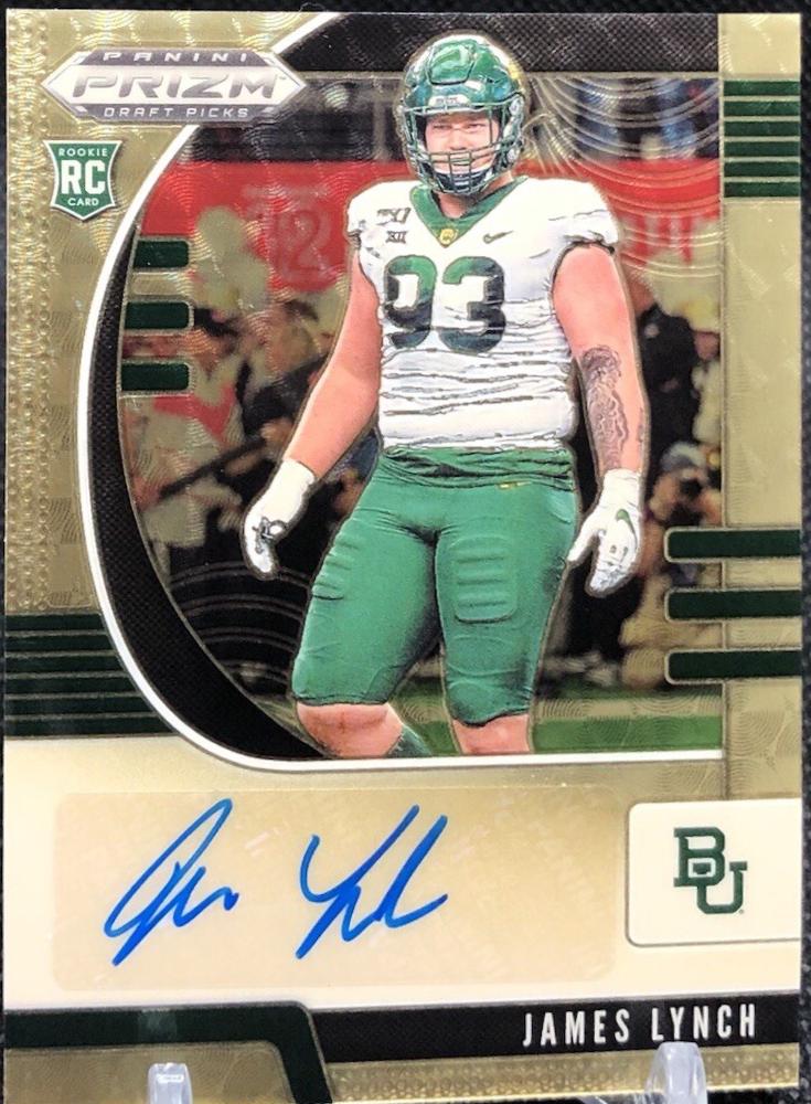 James Lynch [Autograph Gold Vinyl Prizm] #265