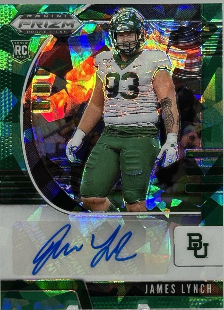 James Lynch [Autograph Green Ice Prizm] #265
