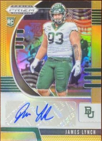 James Lynch [Autograph Orange Prizm] #265