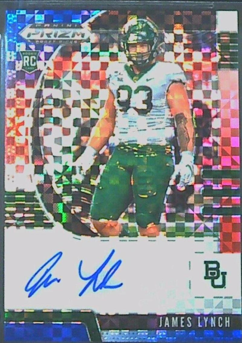 James Lynch [Autograph Red White Blue Prizm] #265