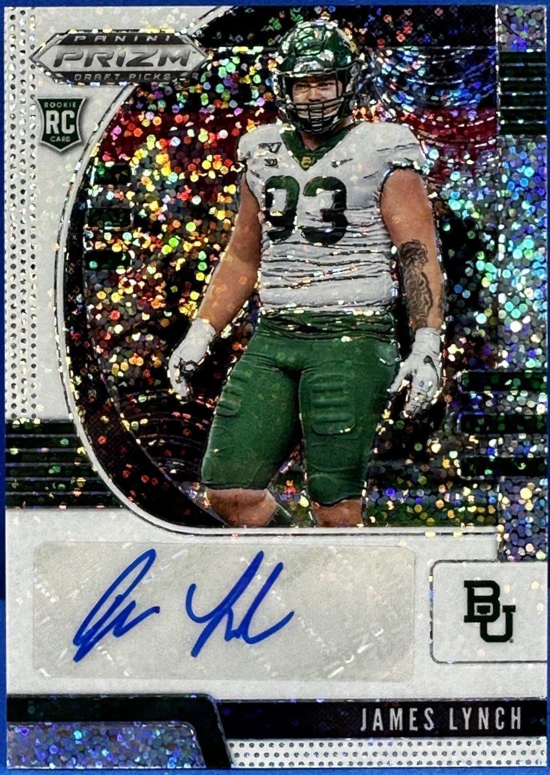 James Lynch [Autograph White Sparkle Prizm] #265