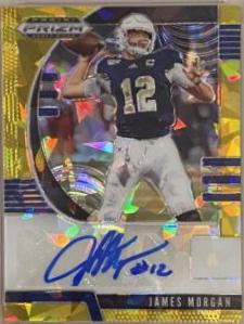 James Morgan [Autograph Gold Ice Prizm] #229