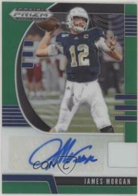 James Morgan [Autograph Green Prizm] #229