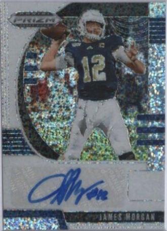 James Morgan [Autograph White Sparkle Prizm] #229
