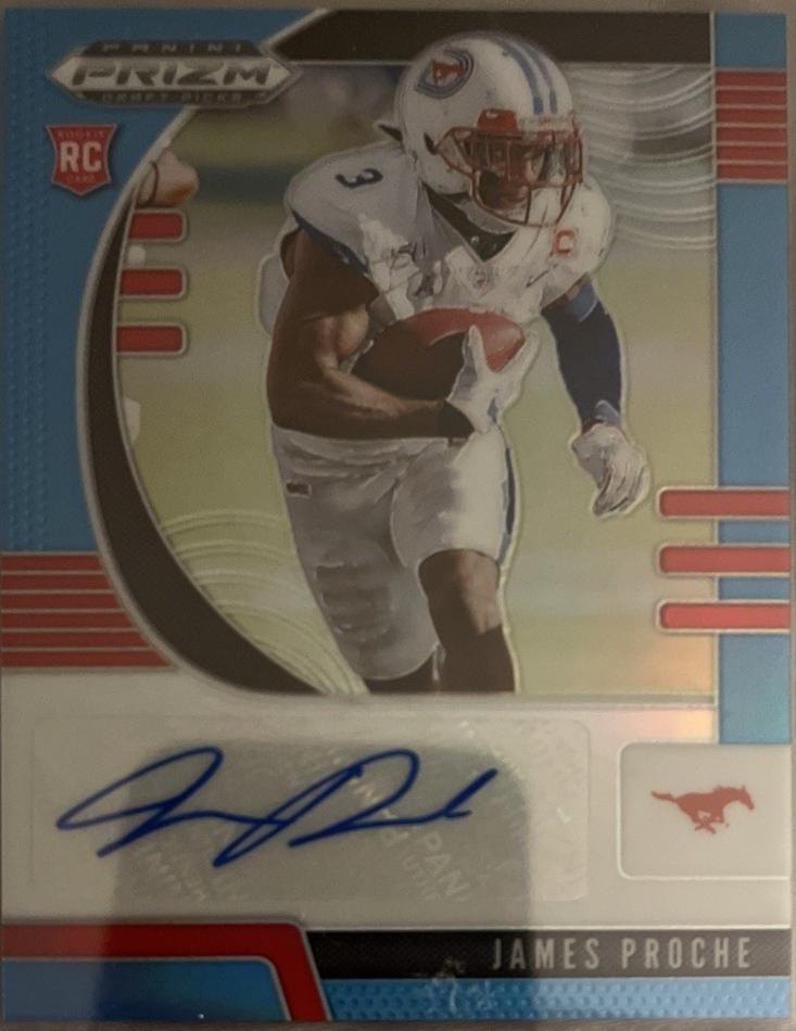 James Proche [Autograph Carolina Blue Prizm] #232