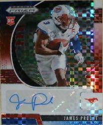 James Proche [Autograph Red White Blue Prizm] #232