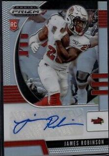 James Robinson [Autograph Carolina Blue Prizm] #238