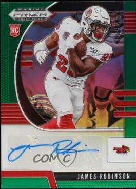 James Robinson [Autograph Green Prizm] #238