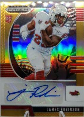 James Robinson [Autograph Orange Prizm] #238