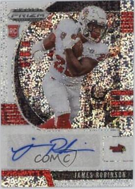 James Robinson [Autograph White Sparkle Prizm] #238