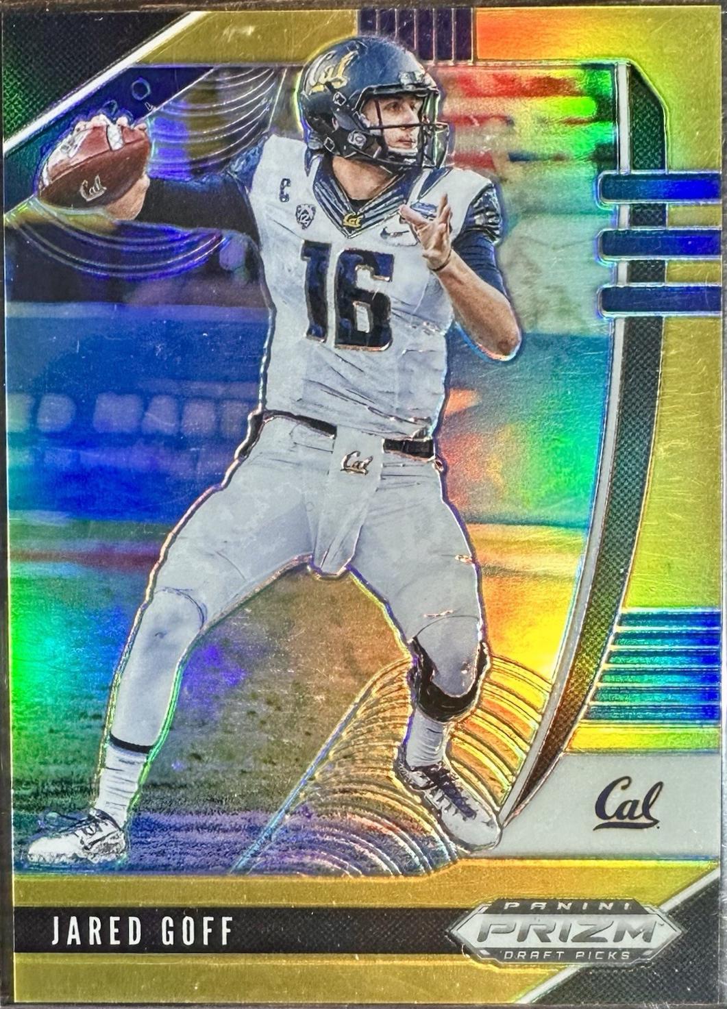 Jared Goff [Gold Prizm] #48