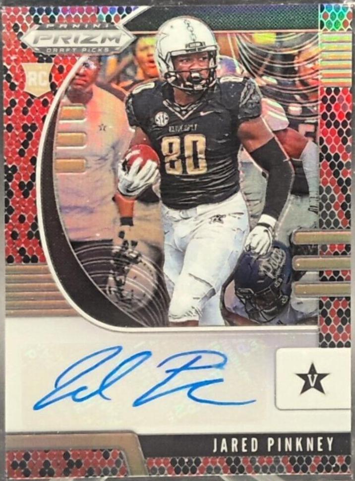 Jared Pinkney [Autograph Snakeskin Prizm] #137
