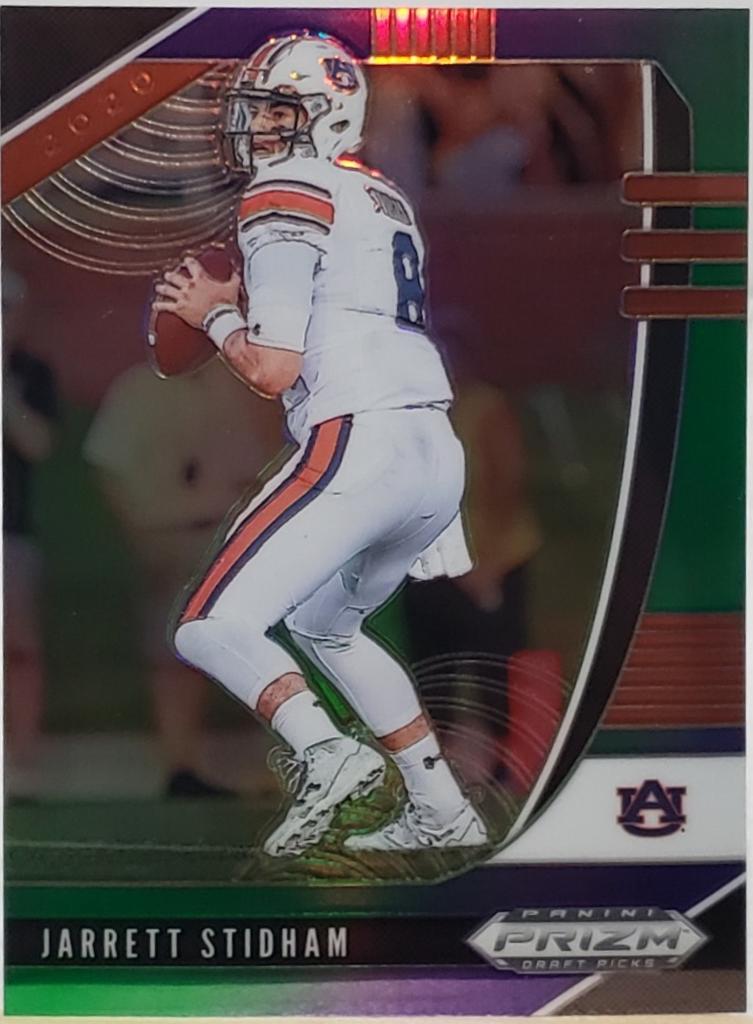 Jarrett Stidham [Purple, Green Prizm] #49