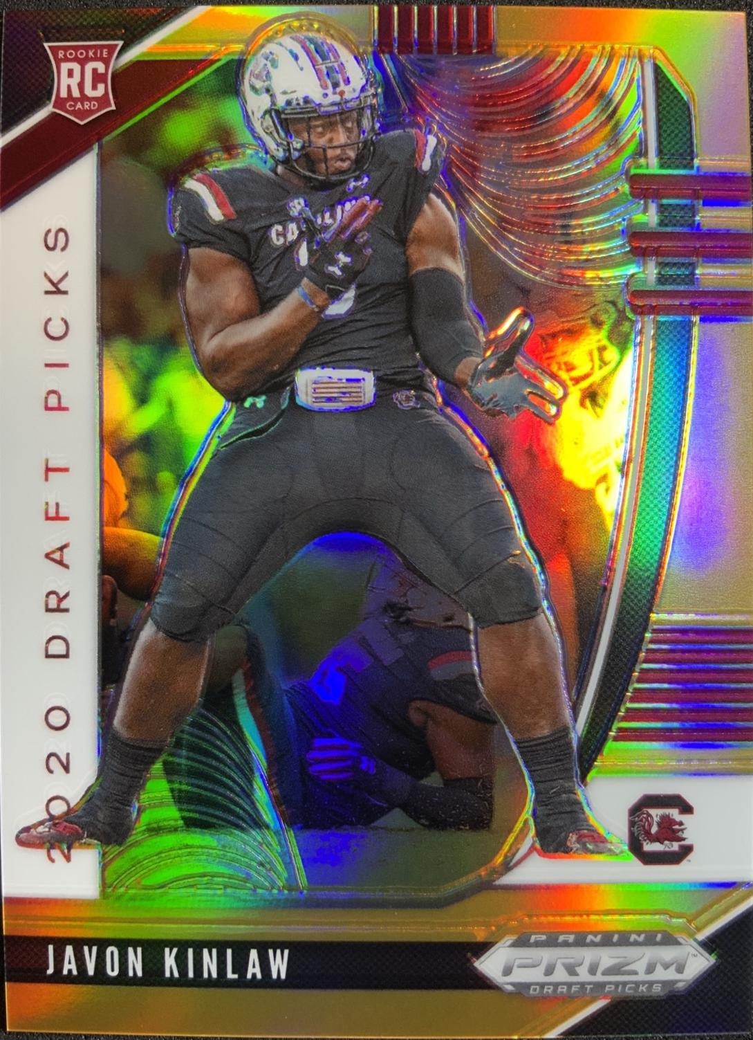 Javon Kinlaw [Gold Prizm] #161