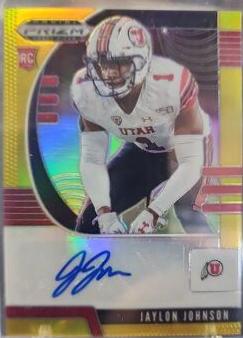 Jaylon Johnson [Autograph Gold Prizm] #233