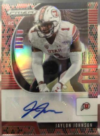 Jaylon Johnson [Autograph Snakeskin Prizm] #233