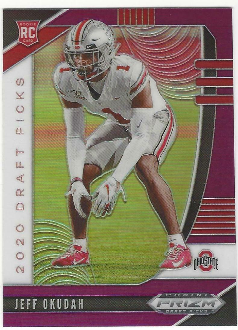 Jeff Okudah [Purple Prizm] #152