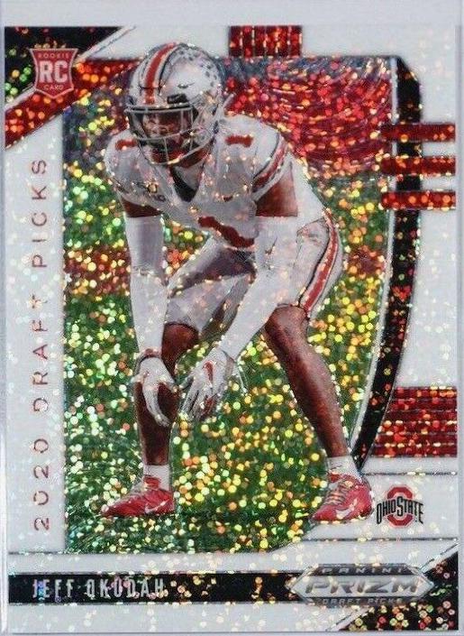 Jeff Okudah [White Sparkle Prizm] #152