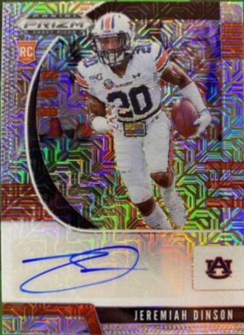 Jeremiah Dinson [Autograph Mojo Prizm] #184