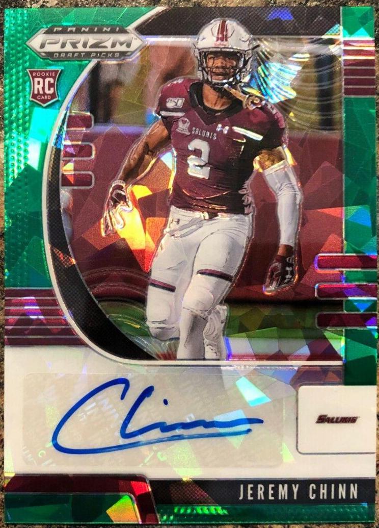 Jeremy Chinn [Autograph Green Ice Prizm] #264