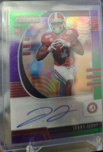 Jerry Jeudy [Autograph Purple Green Prizm] #103