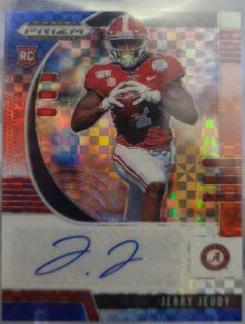 Jerry Jeudy [Autograph Red White Blue Prizm] #103