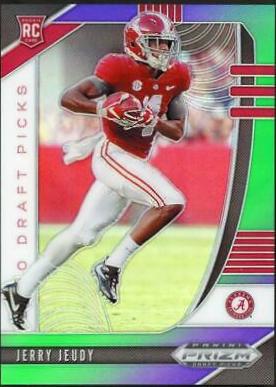 Jerry Jeudy [Purple, Green Prizm] #103