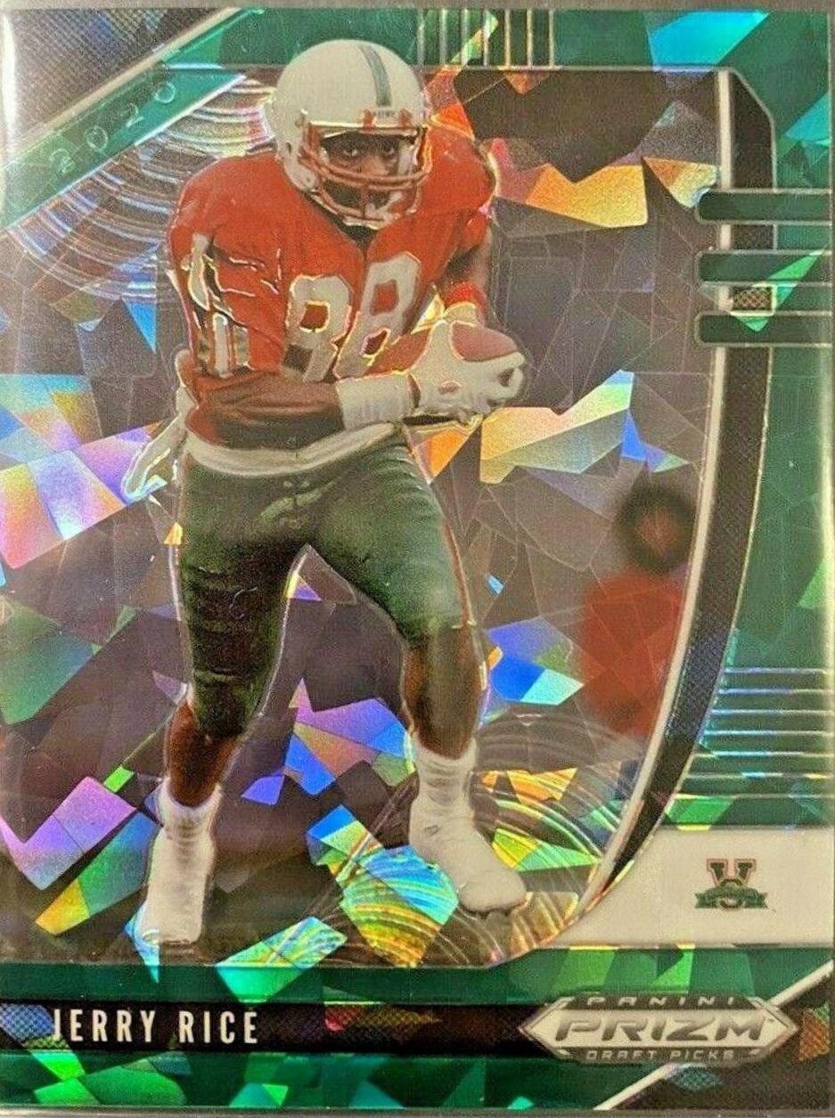 Jerry Rice [Green Ice Prizm] #51
