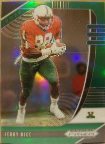 Jerry Rice [Green Prizm] #51