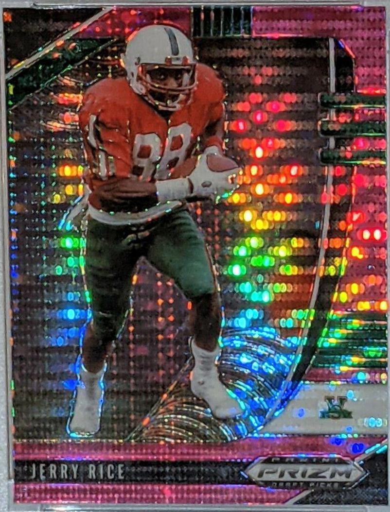 Jerry Rice [Pink Pulsar Prizm] #51