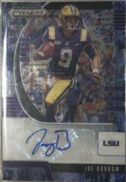 Joe Burrow [Autograph Camo Prizm] #105