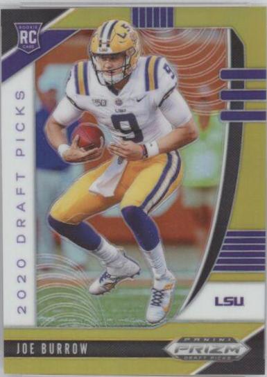 Joe Burrow [Gold Prizm] #105