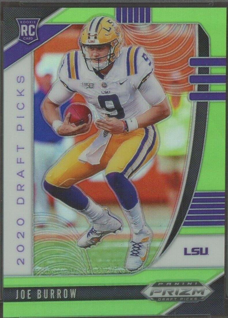 Joe Burrow [Neon Green Prizm] #105