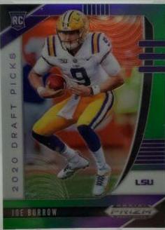 Joe Burrow [Purple, Green Prizm] #105