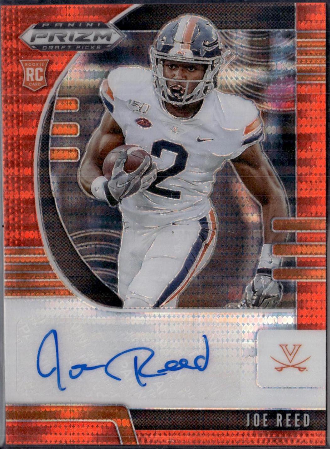 Joe Reed [Autograph Orange Pulsar Prizm] #262