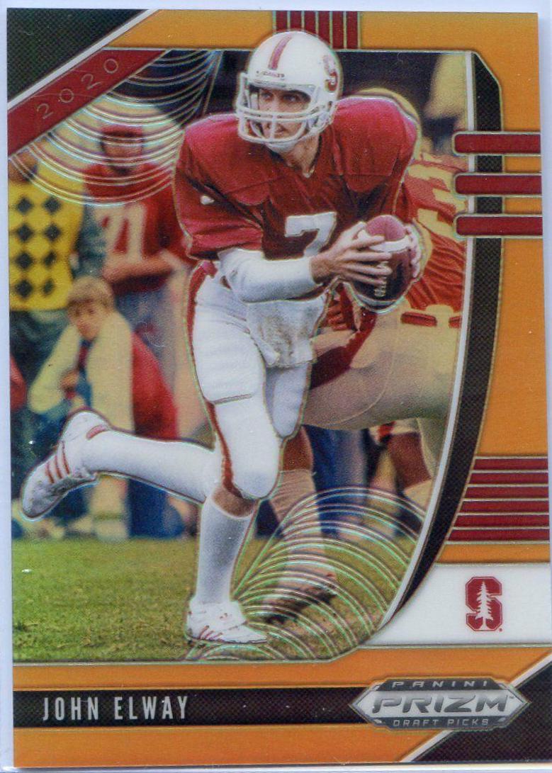 John Elway [Neon Orange Prizm] #54