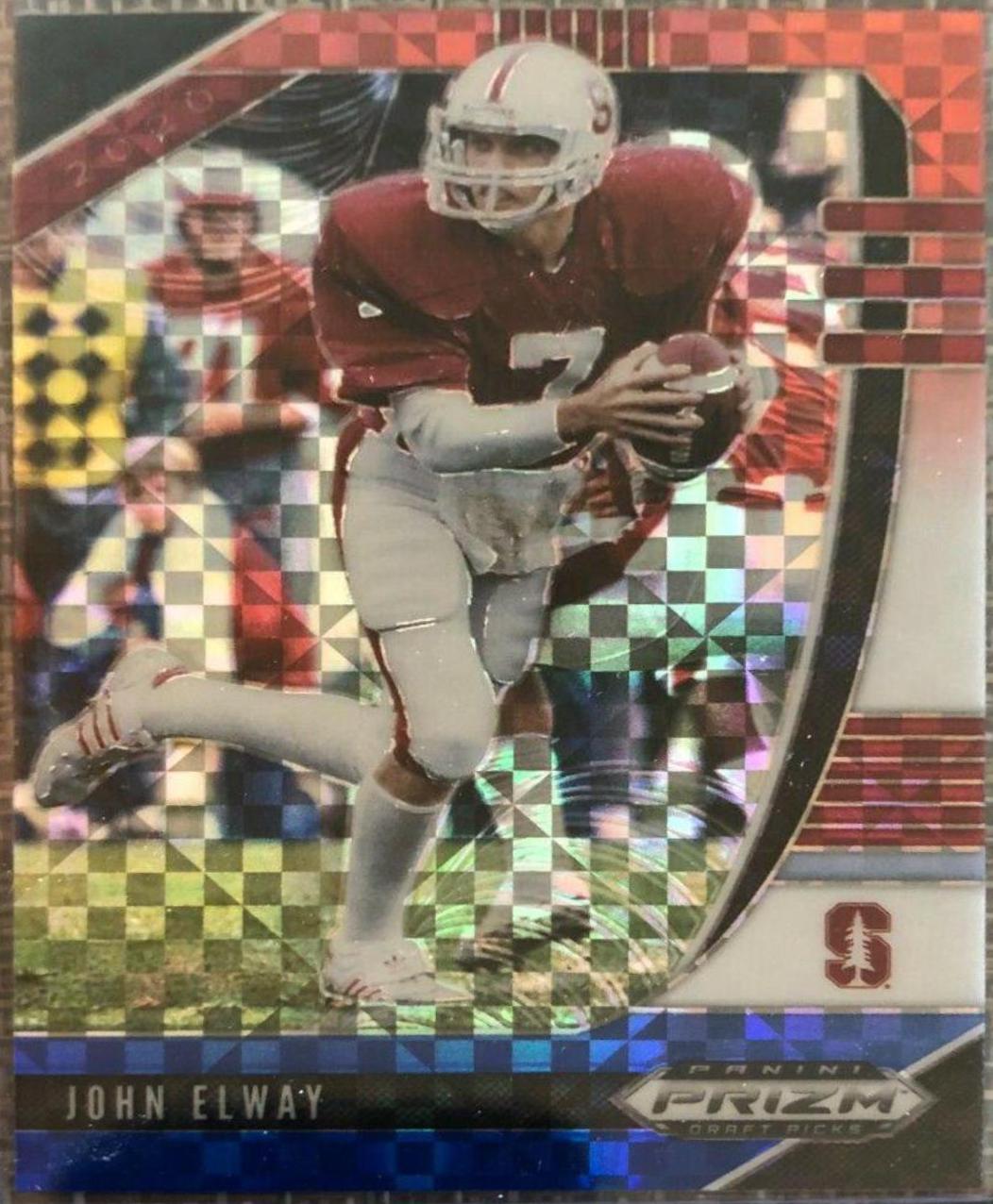 John Elway [Red, White, Blue Prizm] #54