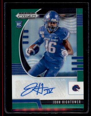 John Hightower IV [Autograph Green Prizm] #258